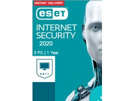 ESET Internet Security 2020 (One Year Three User)